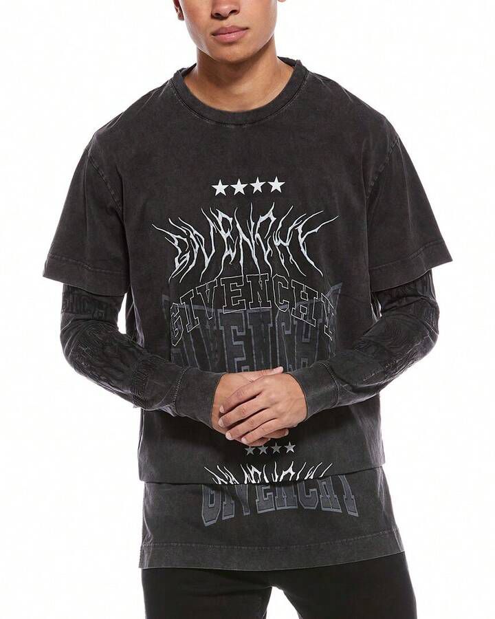 Givenchy Layered Graphic T-Shirt