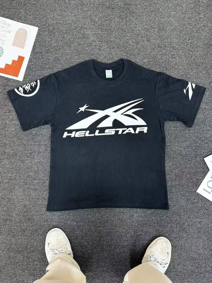 Men’s Fashionable Y2K Graphic Print Swag Crew Neck Short Sleeve T-Shirt Pure Cotton