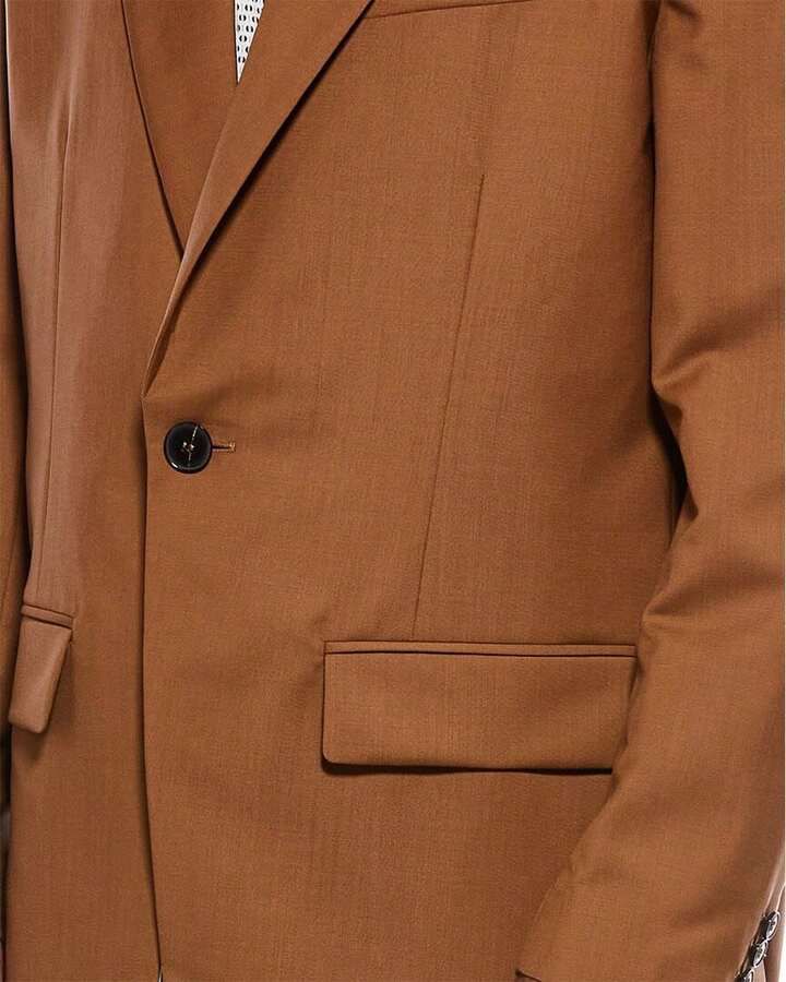 Valentino Wool & Mohair-Blend Blazer